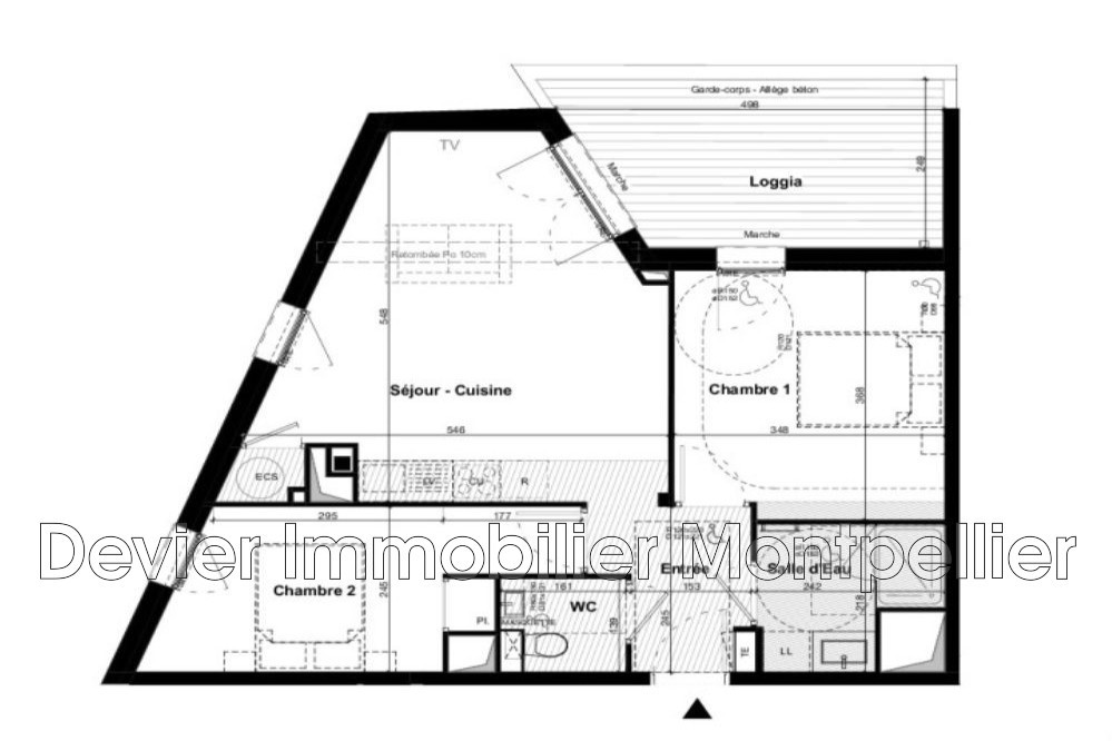 Vente Appartement à le Grau-du-Roi 3 pièces