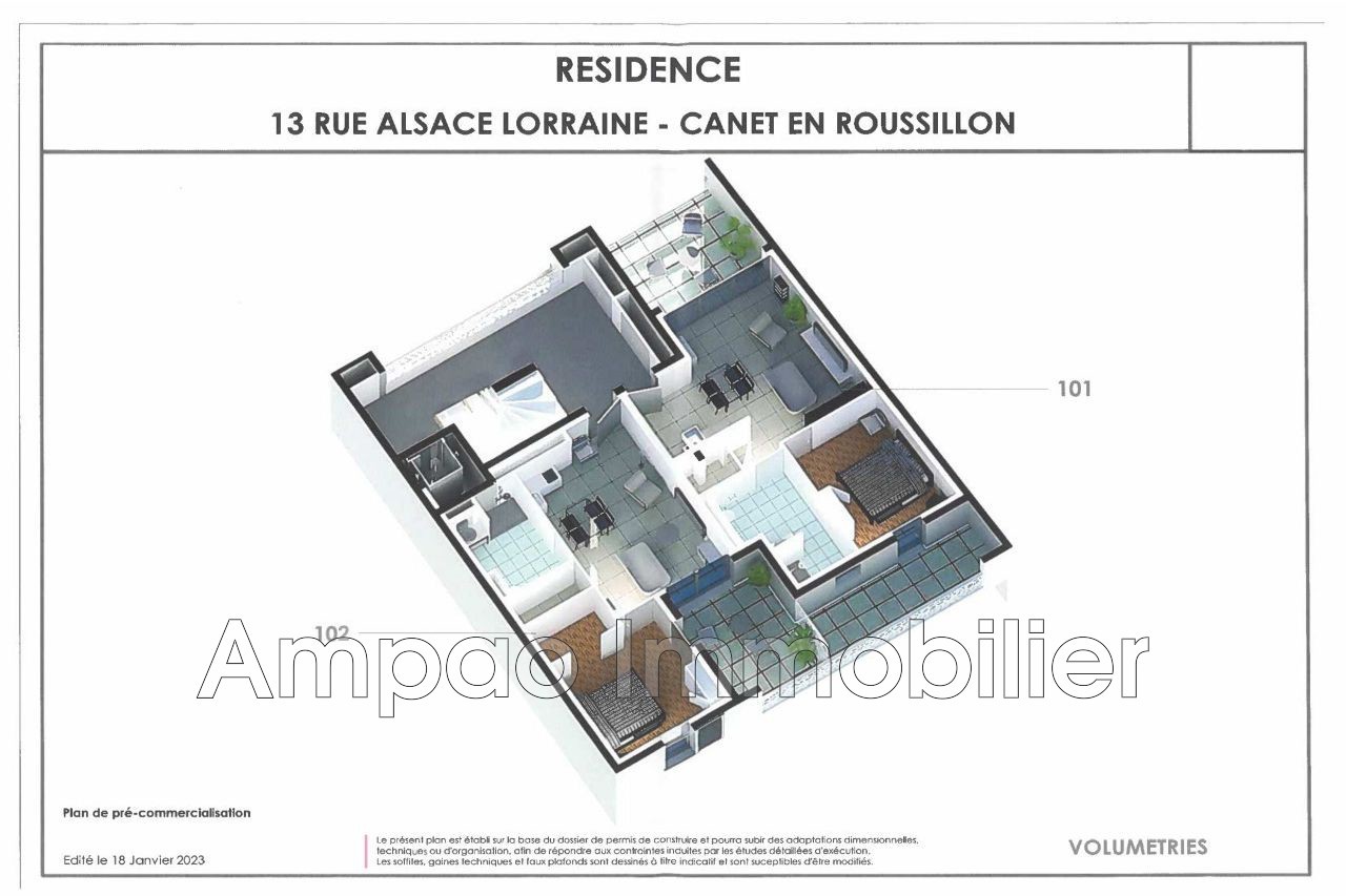 Vente Appartement à Canet-en-Roussillon 0 pièce