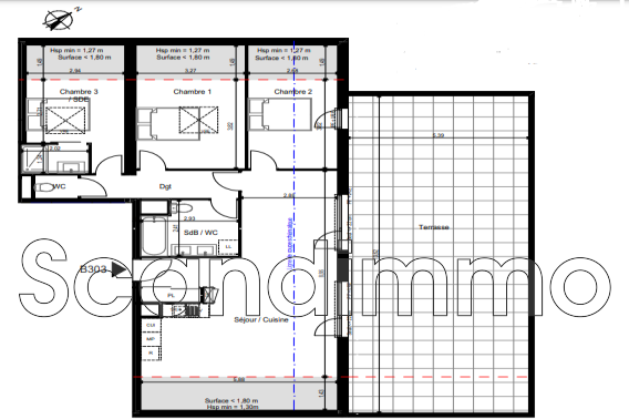 Vente Appartement à Marseillan 4 pièces