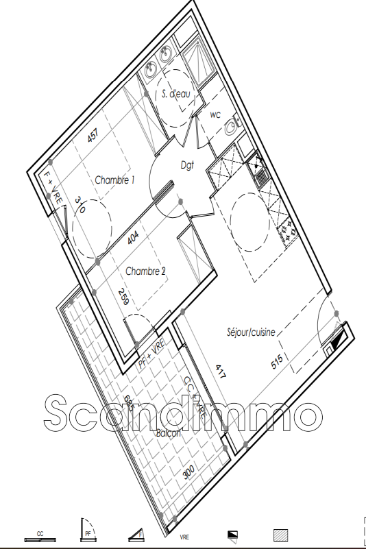 Vente Appartement à le Barcarès 3 pièces