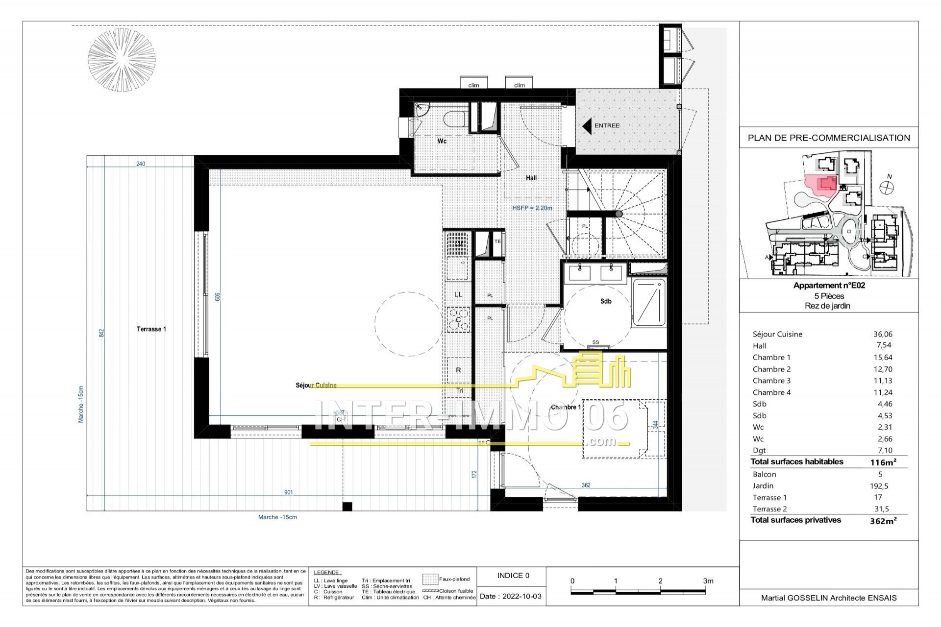 Vente Maison à le Cannet 5 pièces