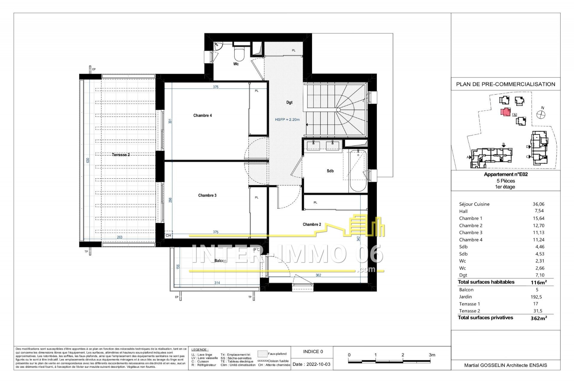 Vente Maison à le Cannet 5 pièces