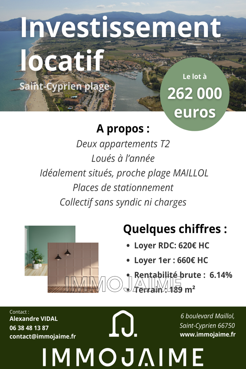 Vente Appartement à Saint-Cyprien 0 pièce