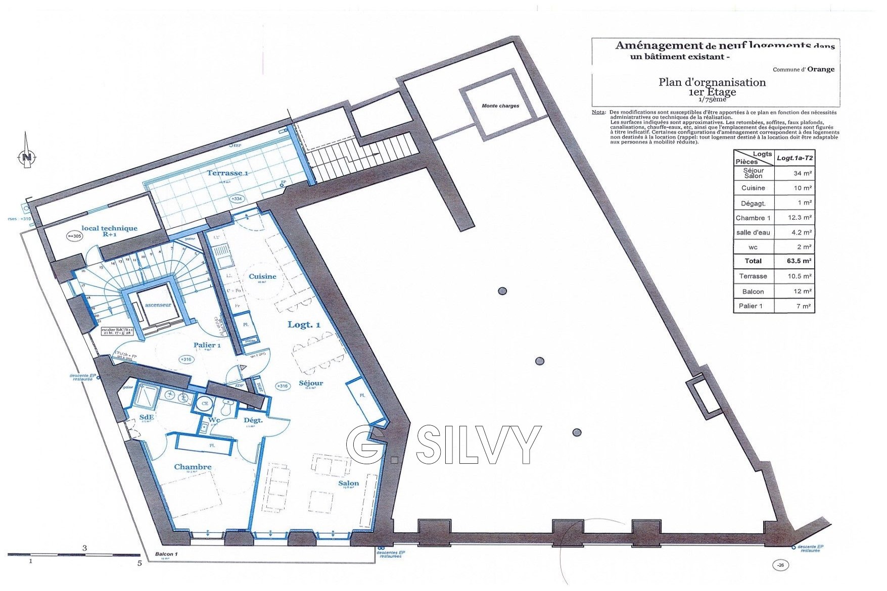 Vente Appartement à Orange 2 pièces