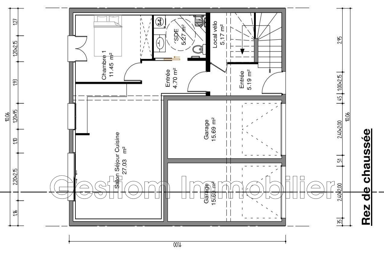 Vente Appartement à Perpignan 2 pièces