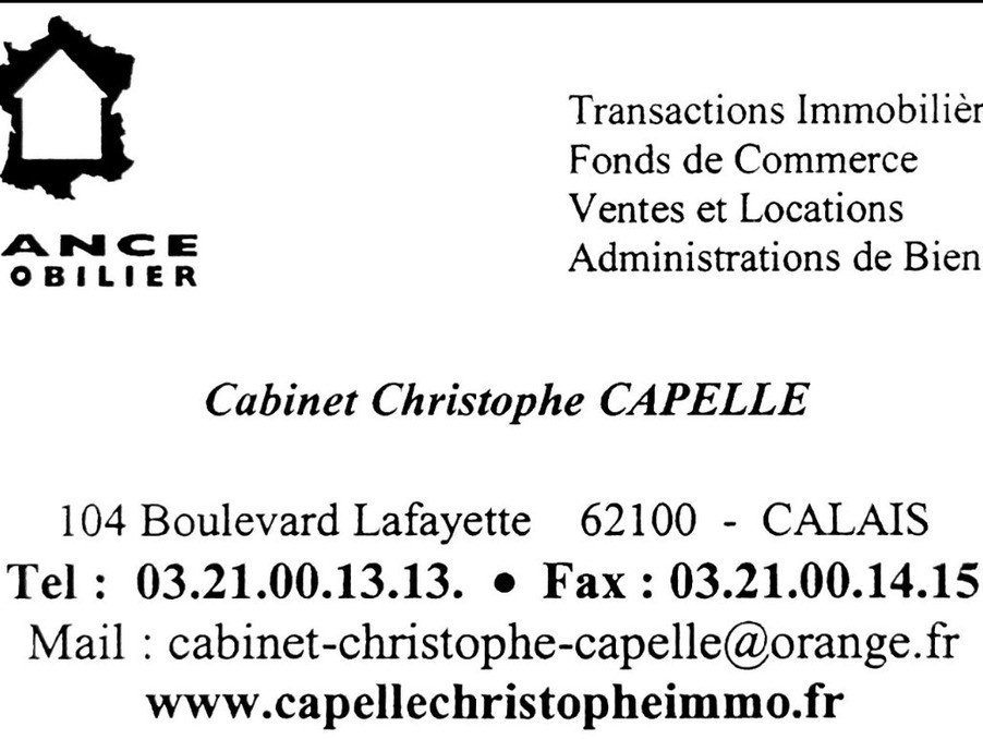 Vente Bureau / Commerce à Calais 0 pièce