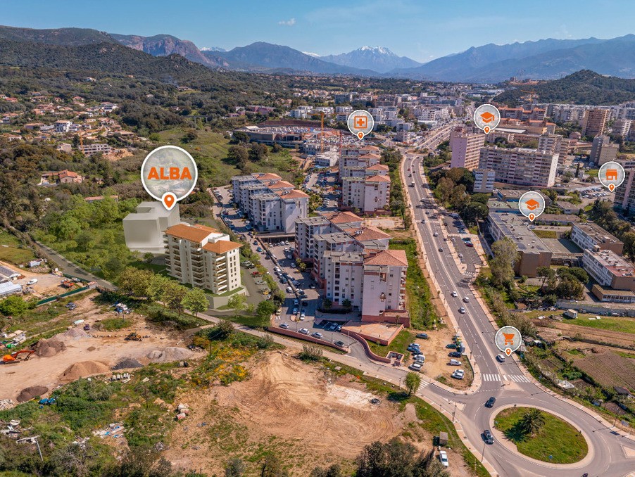 Vente Appartement à Ajaccio 3 pièces