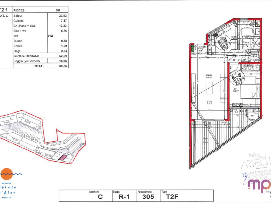 Vente Appartement à les Trois-Îlets 2 pièces