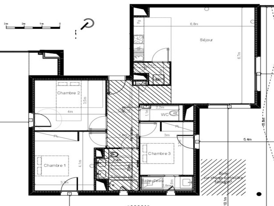 Vente Appartement à Sérignan 4 pièces