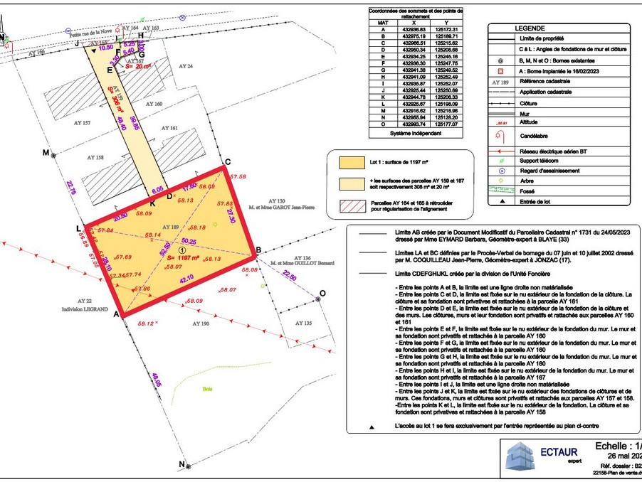 Vente Terrain à Montendre 0 pièce