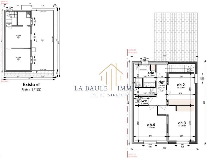 Vente Maison à la Baule-Escoublac 5 pièces