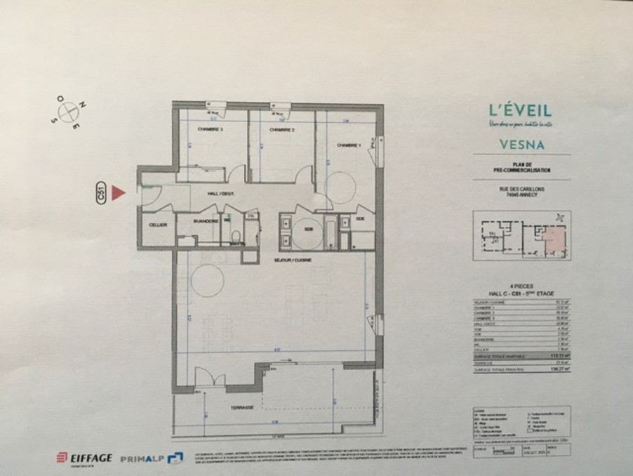 Vente Appartement à Annecy 4 pièces