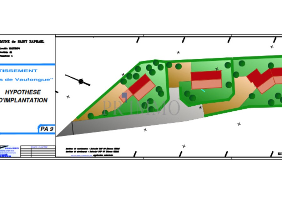 Vente Terrain à Saint-Raphaël 1 pièce