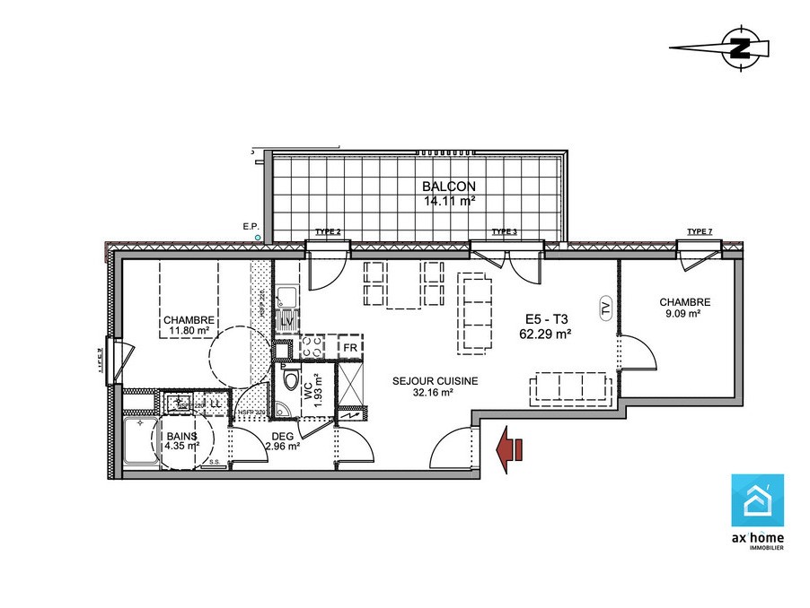 Neuf Appartement à Eckbolsheim 3 pièces