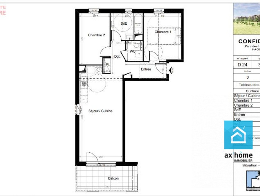 Neuf Appartement à Haguenau 3 pièces