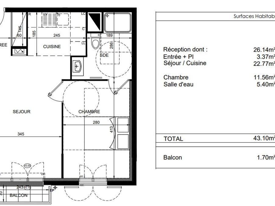 Vente Appartement à Chelles 2 pièces