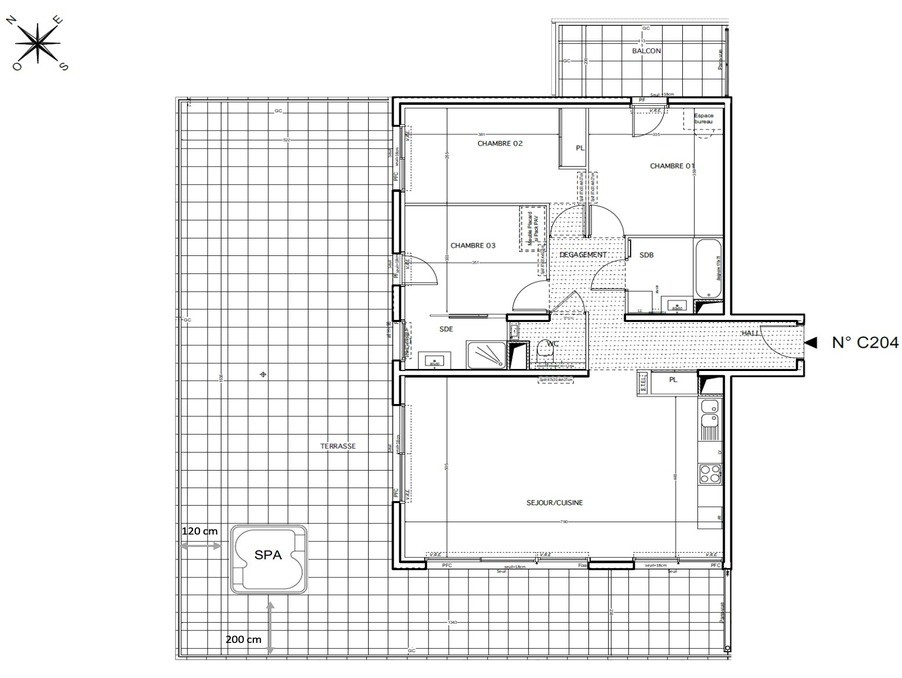 Vente Appartement à Lattes 4 pièces