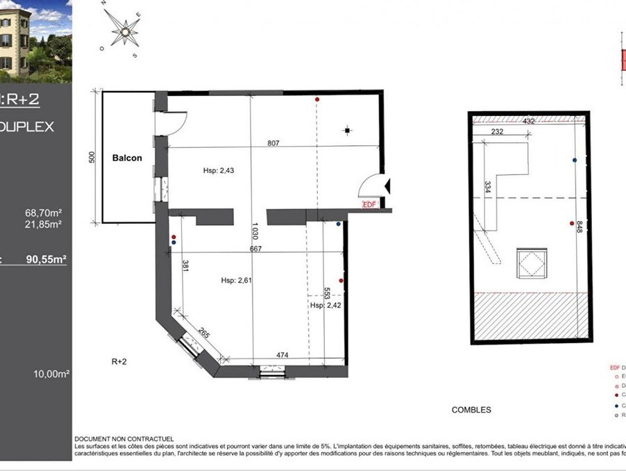 Vente Appartement à Pont-Évêque 4 pièces