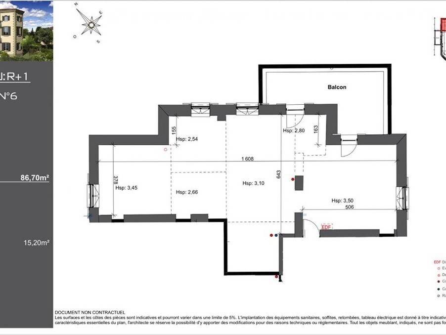 Vente Appartement à Pont-Évêque 4 pièces