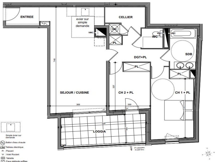 Vente Appartement à Nîmes 3 pièces