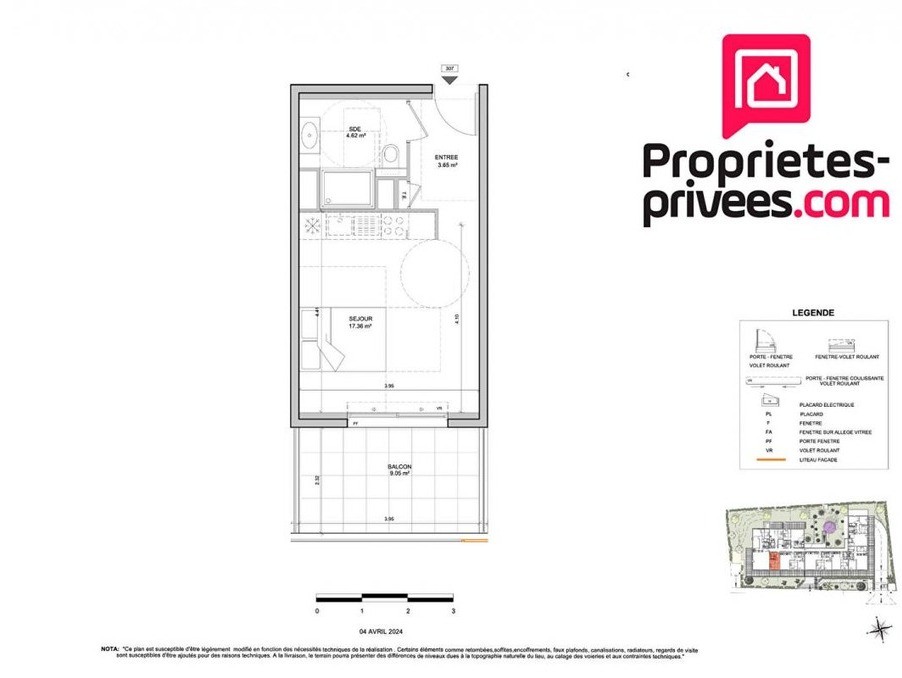 Vente Appartement à Villeneuve-Loubet 1 pièce