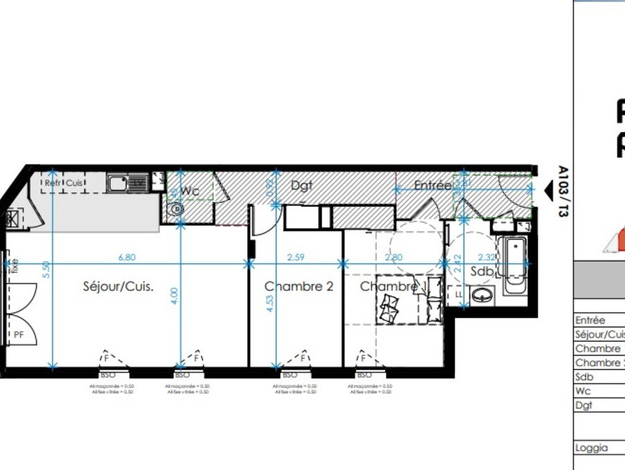 Vente Appartement à Caluire-et-Cuire 3 pièces