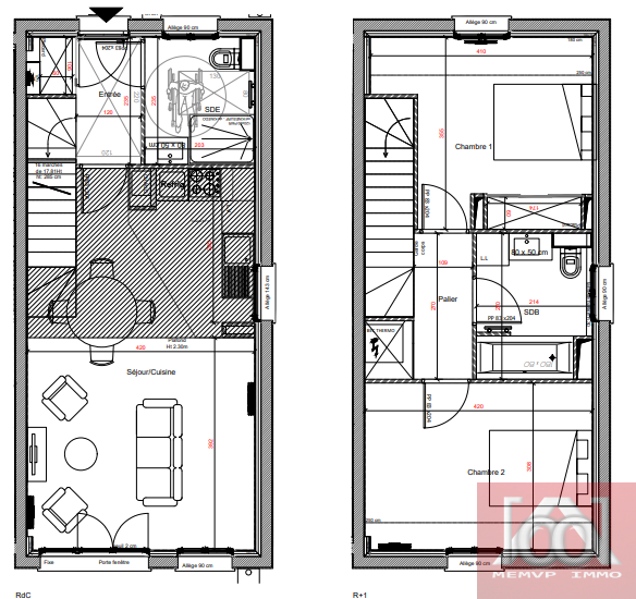 Vente Appartement à Cormeilles-en-Parisis 3 pièces