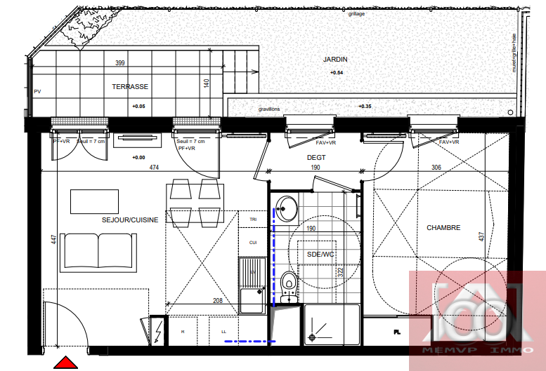 Vente Appartement à Plaisir 2 pièces