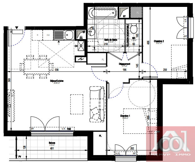 Vente Appartement à Juvisy-sur-Orge 3 pièces