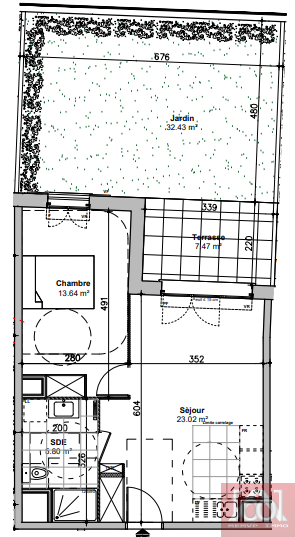 Vente Appartement à l'Haÿ-les-Roses 2 pièces