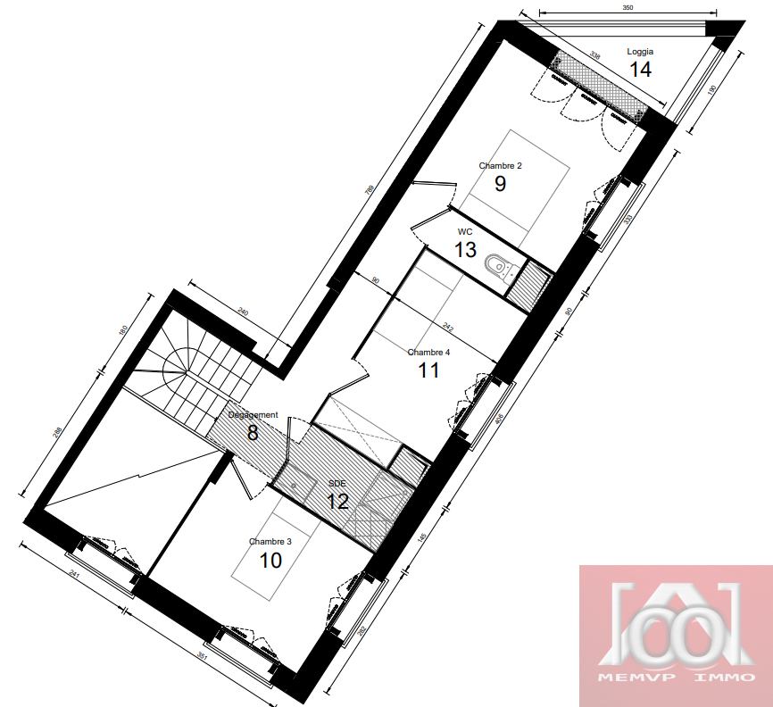 Vente Appartement à Massy 5 pièces