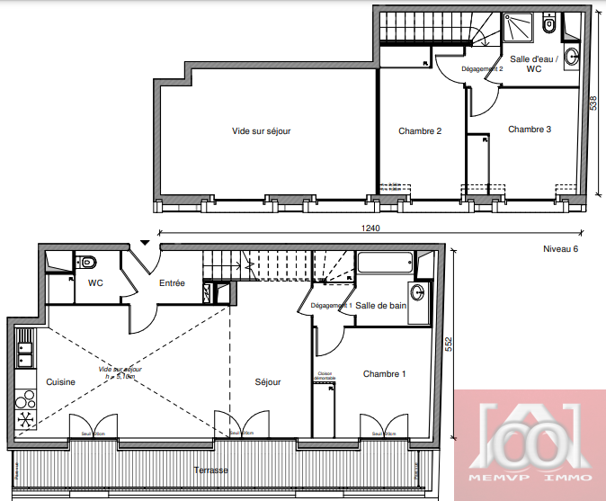 Vente Appartement à Champigny-sur-Marne 4 pièces