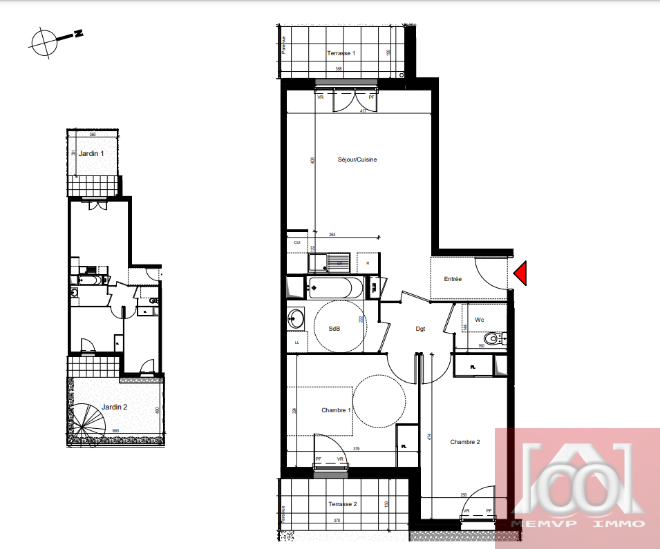 Vente Appartement à Claye-Souilly 3 pièces