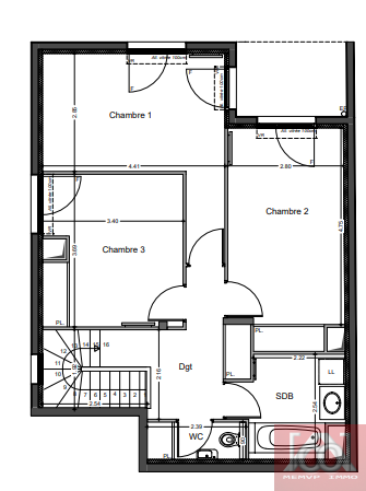 Vente Appartement à Issy-les-Moulineaux 4 pièces