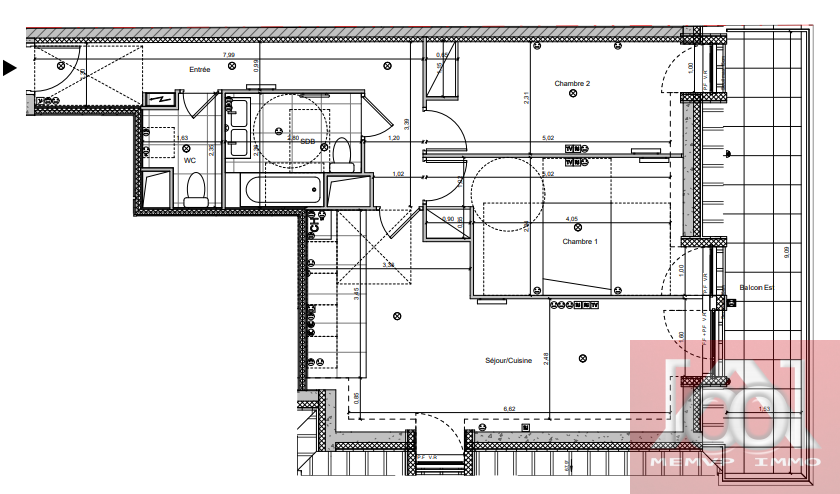 Vente Appartement à la Garenne-Colombes 3 pièces