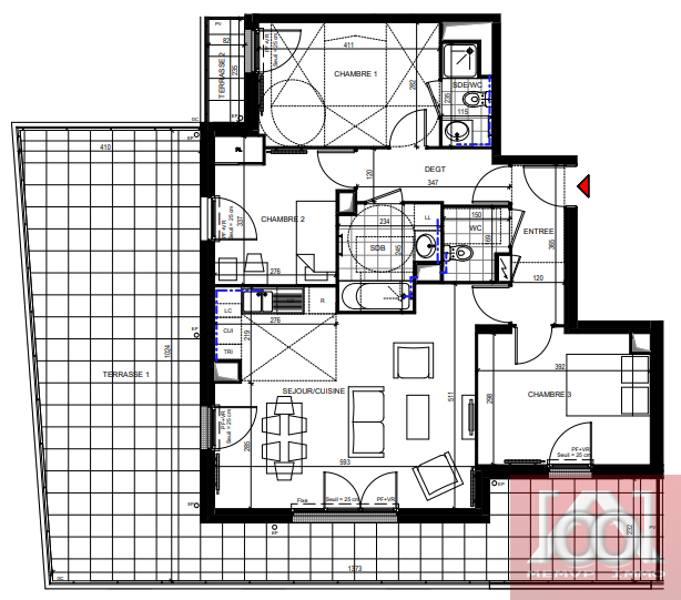 Vente Appartement à Plaisir 4 pièces