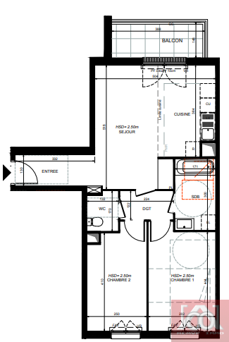 Vente Appartement à Argenteuil 3 pièces