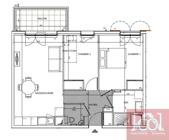 Vente Appartement à Plaisir 3 pièces