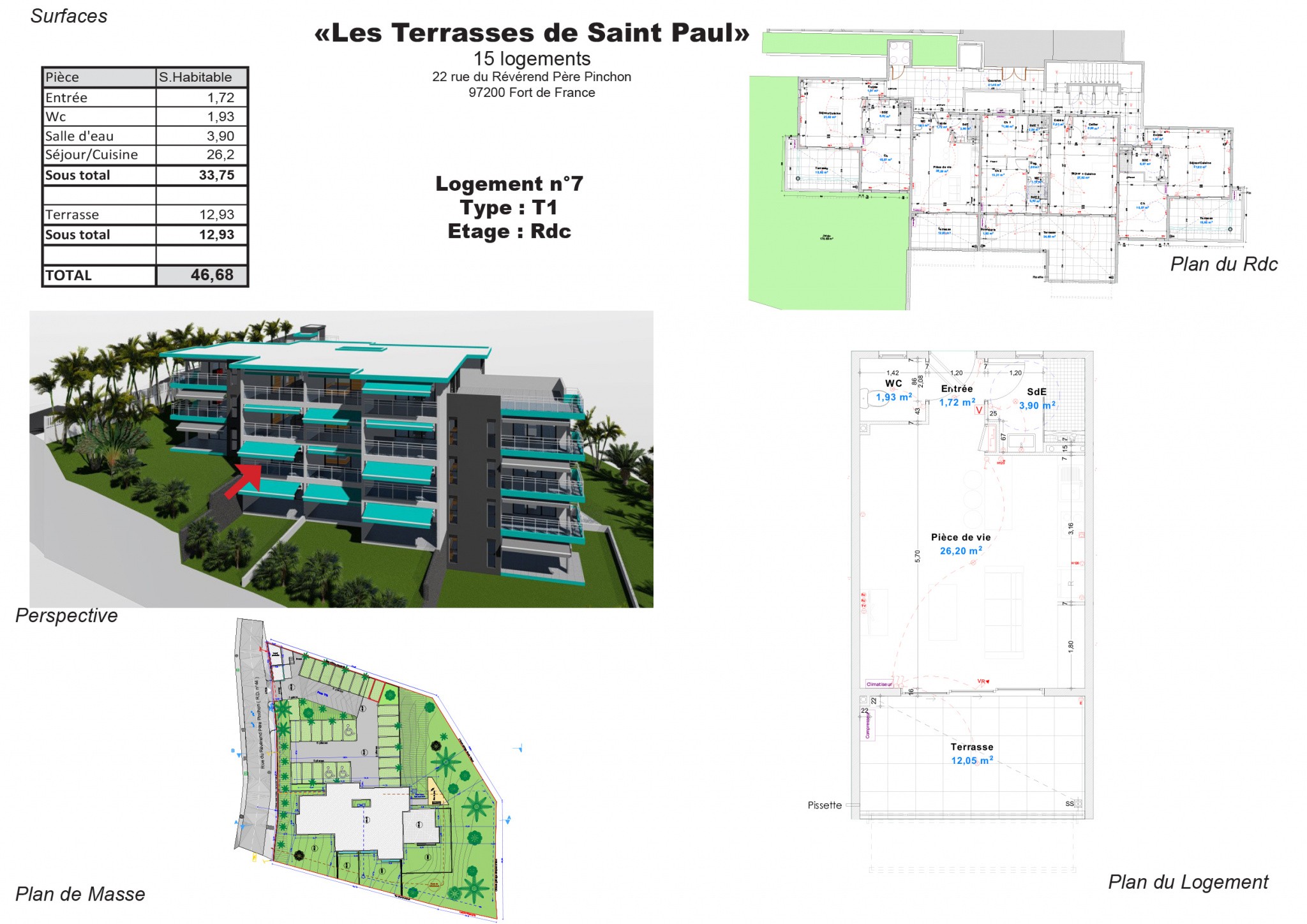 Vente Appartement à Fort-de-France 1 pièce