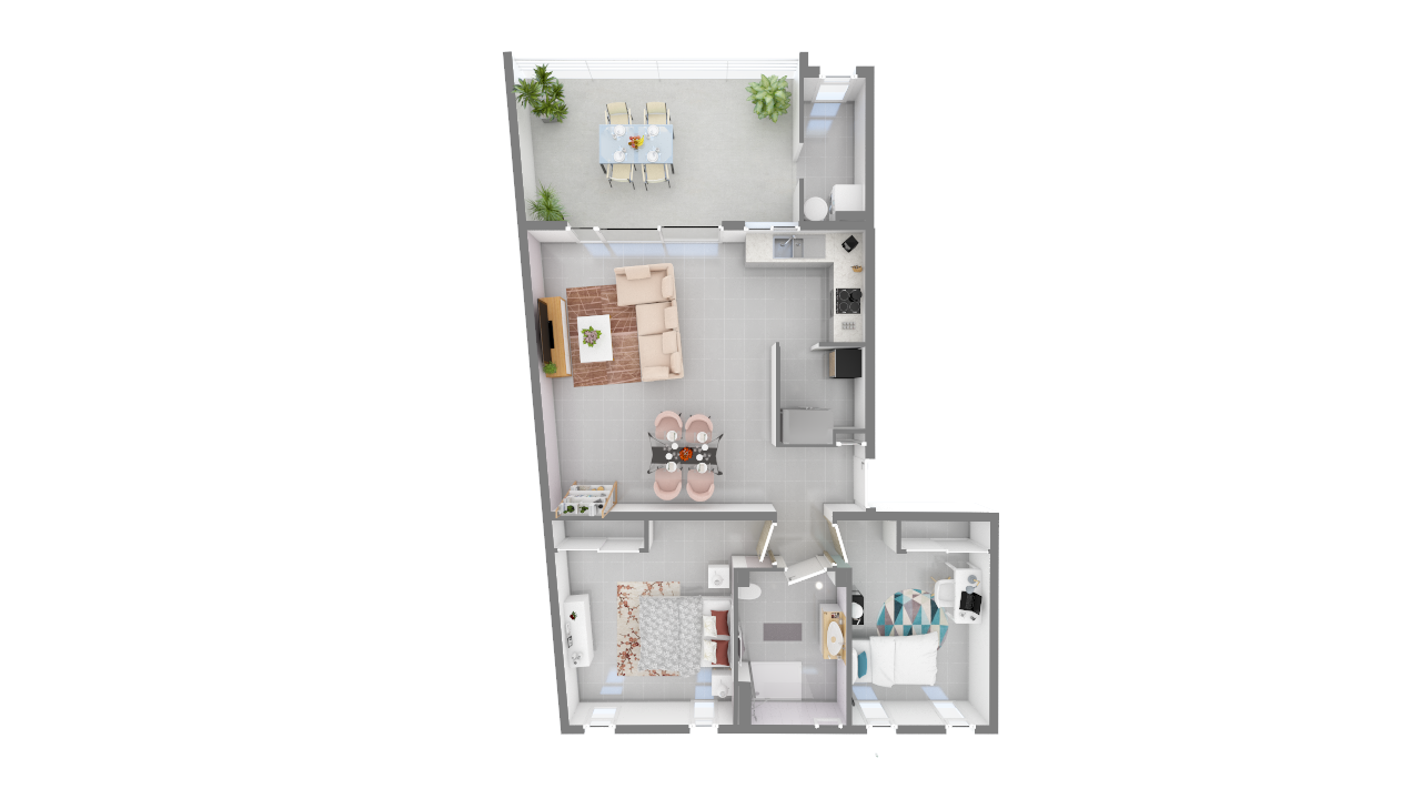 Vente Appartement à le Lamentin 3 pièces