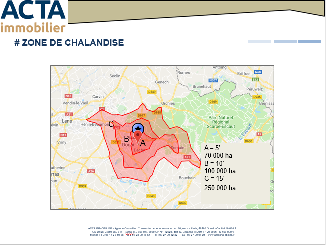 Location Bureau / Commerce à Douai 0 pièce