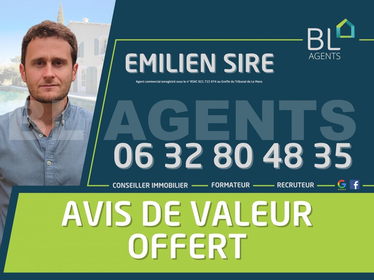 Vente Maison à Brûlon 6 pièces