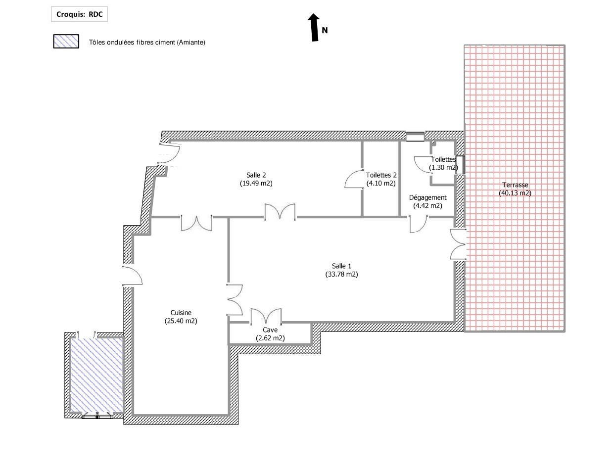 Location Bureau / Commerce à Ventiseri 0 pièce