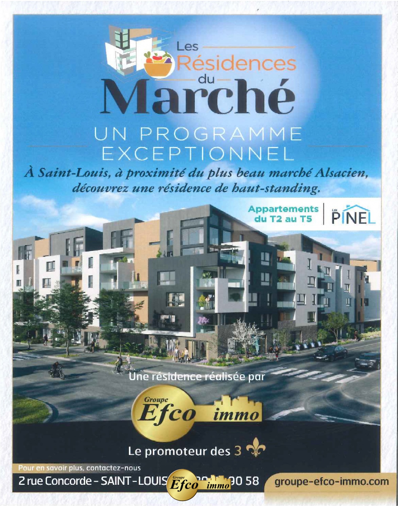 Vente Appartement à Saint-Louis 3 pièces