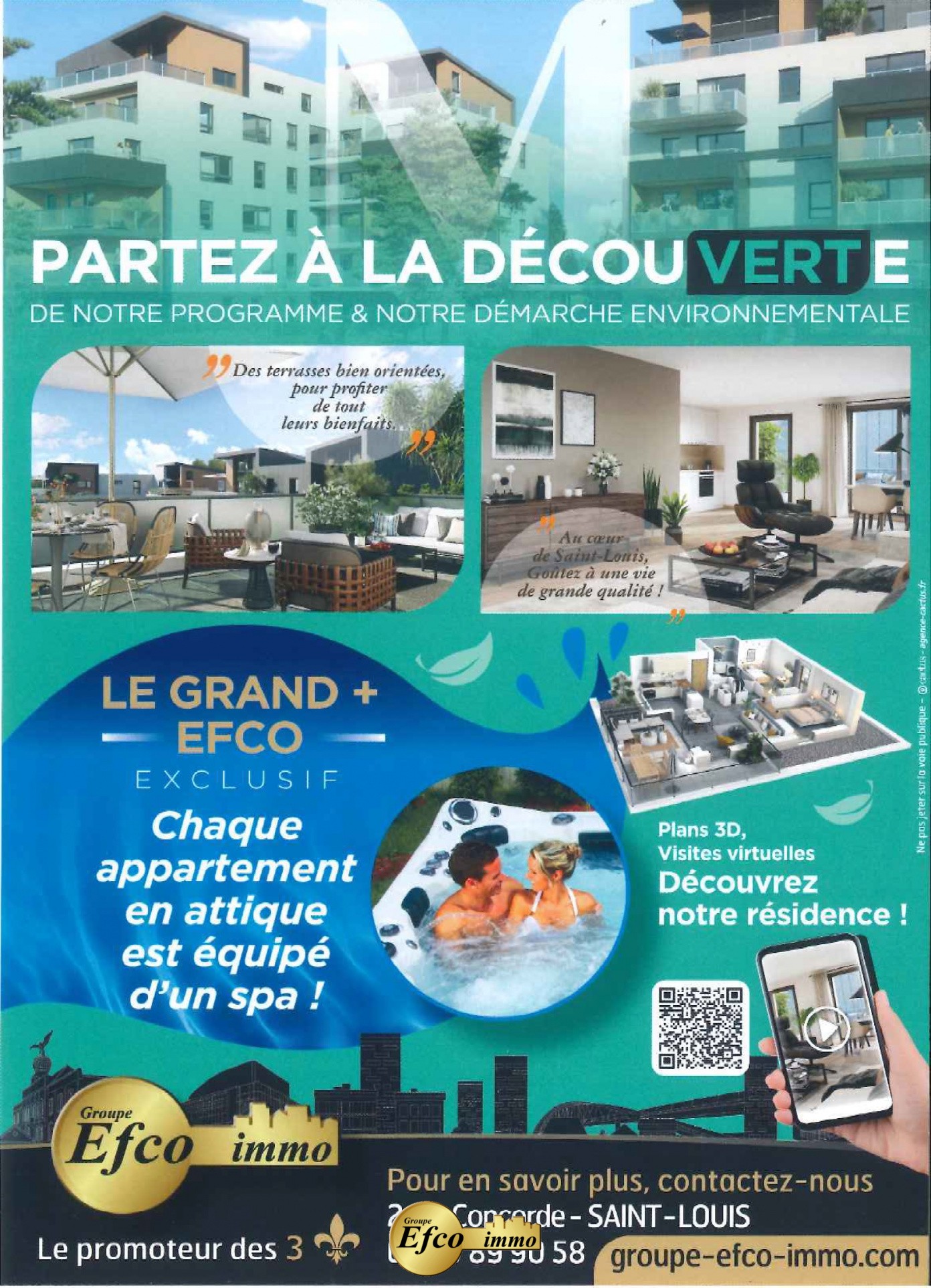 Vente Appartement à Saint-Louis 3 pièces