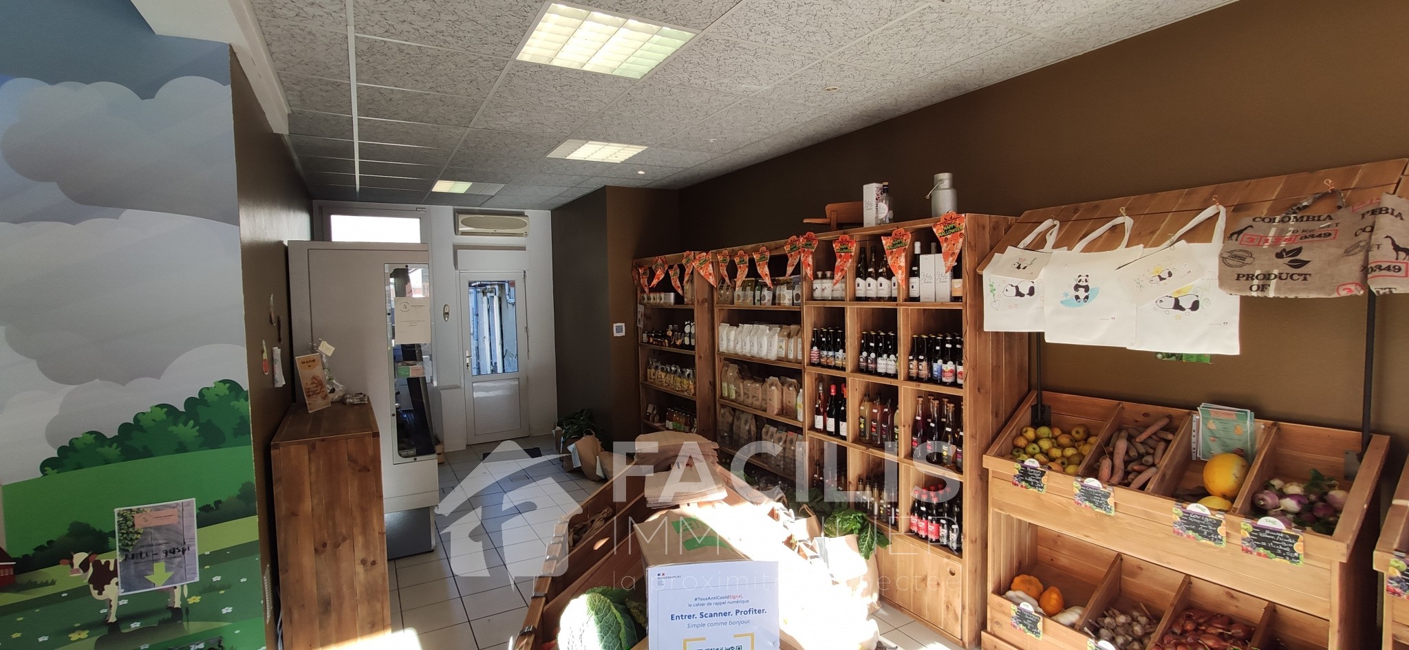 Vente Bureau / Commerce à Villedieu-sur-Indre 4 pièces