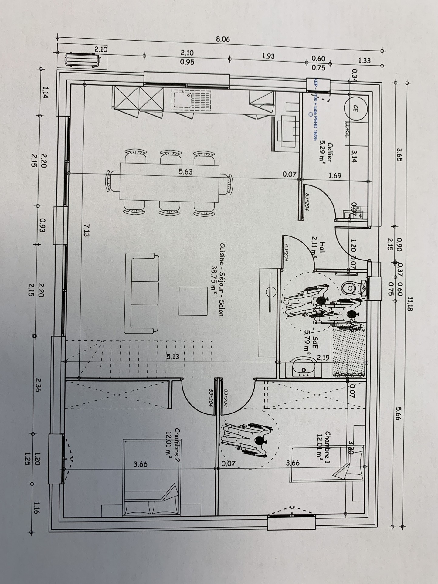 Vente Maison à Meslay-du-Maine 3 pièces