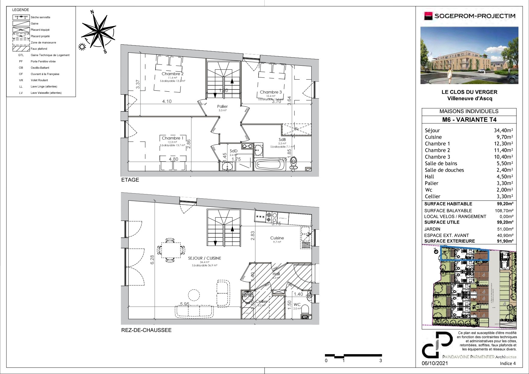 Vente Appartement à la Madeleine 2 pièces