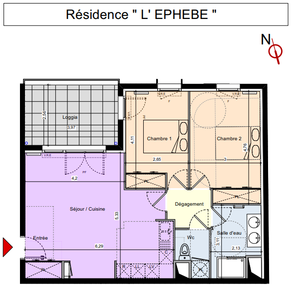 Vente Appartement à Agde 3 pièces