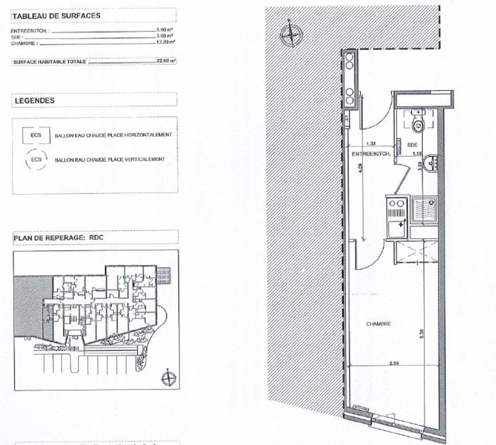 Vente Appartement à Cergy 1 pièce